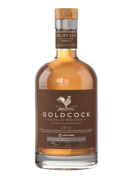 Limitovaná edice whisky GOLDCOCK