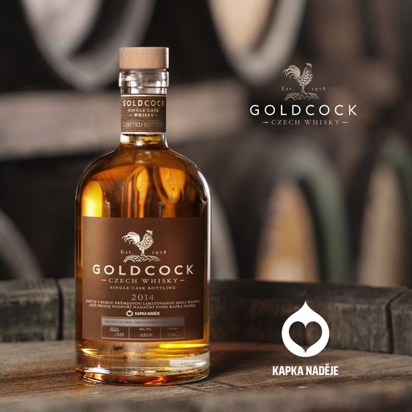Limitovaná edice whisky GOLDCOCK