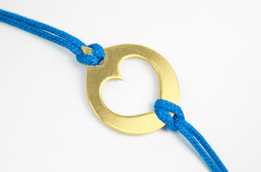 Zlatý náramek Kabbalah